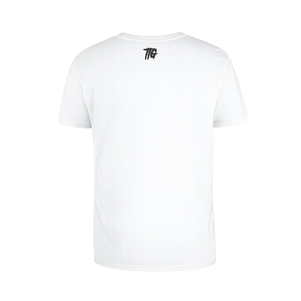 ST7 "Blackout" Charcoal/White Tee