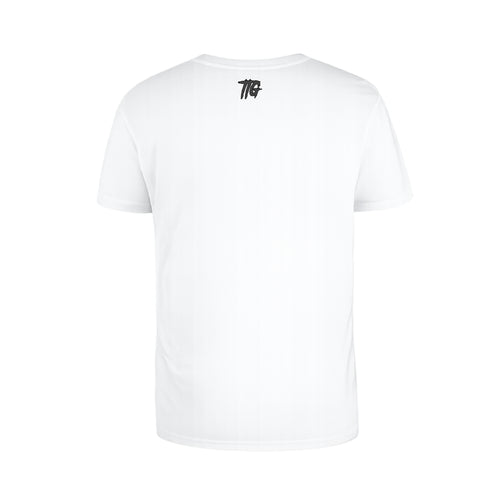 ST7 "Blackout" Charcoal/White Tee