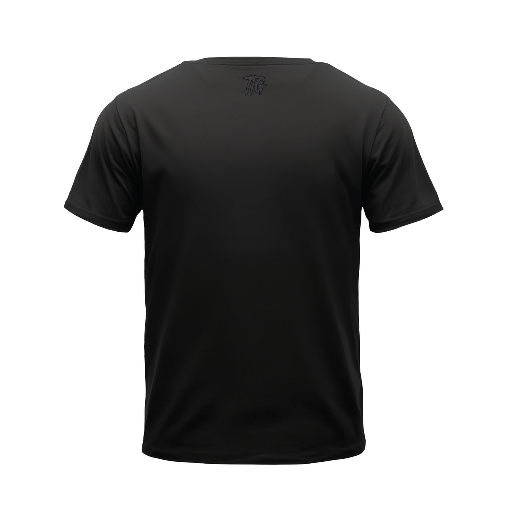 ST7 "Blackout" Charcoal/Black Tee