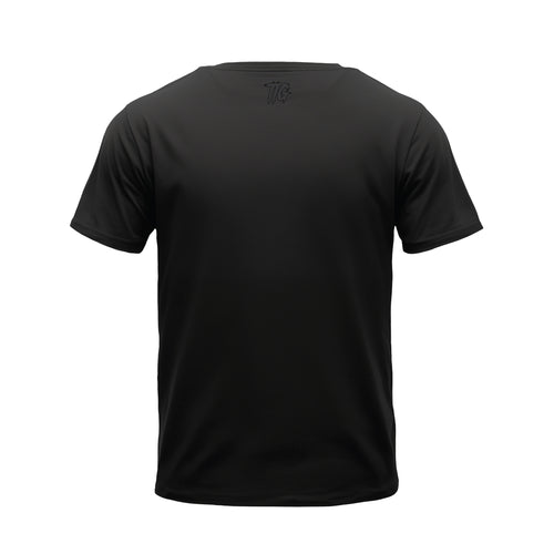 ST7 "Blackout" Charcoal/Black Tee