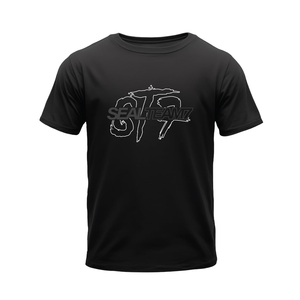 ST7 "Blackout" Charcoal/Black Tee