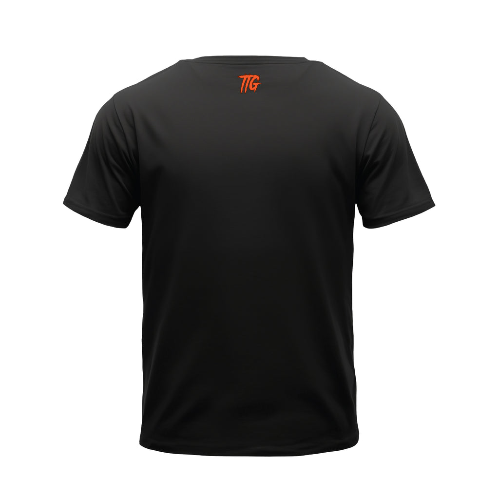 ST7 "Ignite" Orange/Black Tee