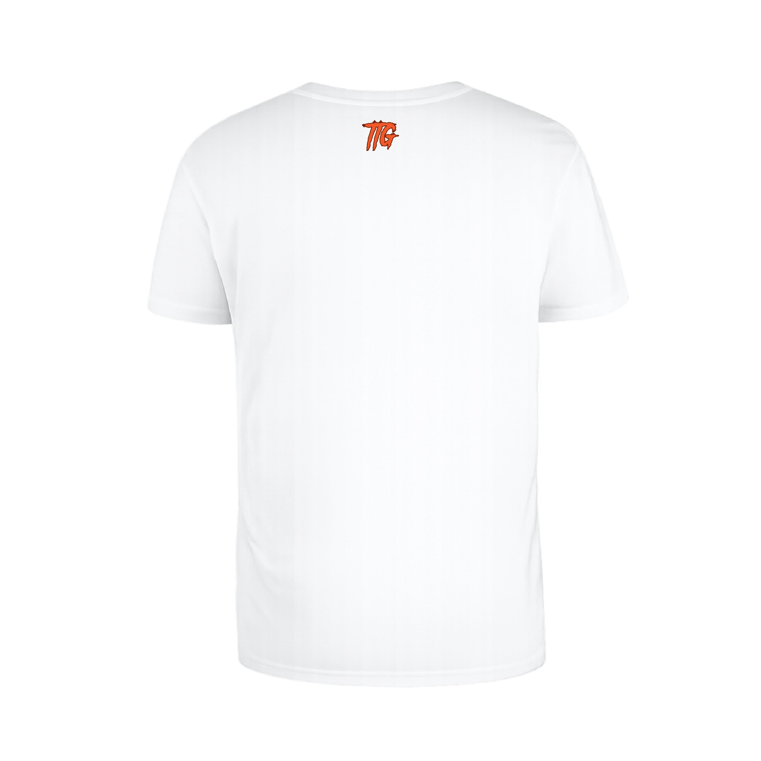 ST7 "Ignite" Orange/White Tee