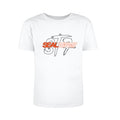 ST7 "Ignite" Orange/White Tee
