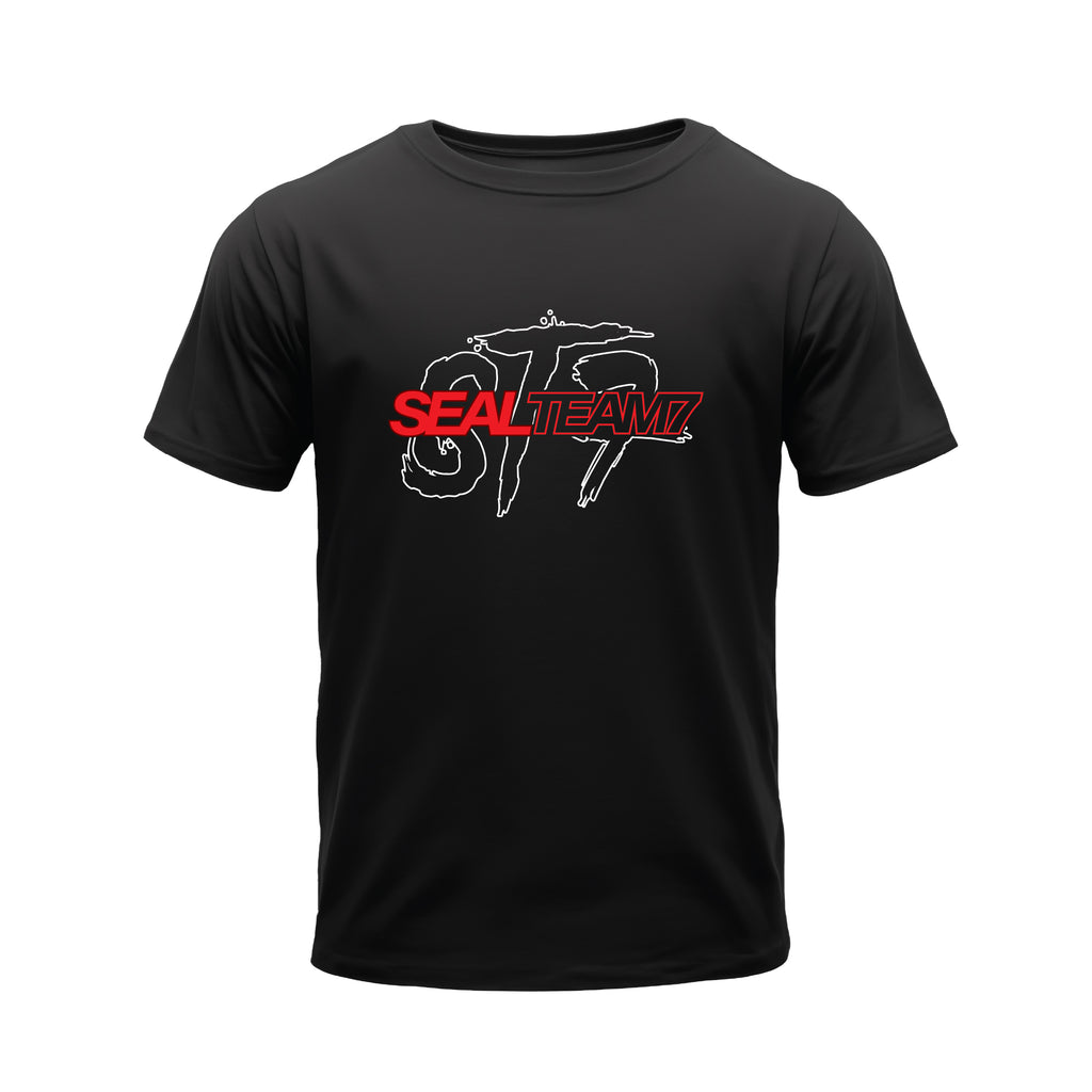 ST7 "Infrared" Red/Black Tee