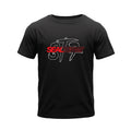 ST7 "Infrared" Red/Black Tee