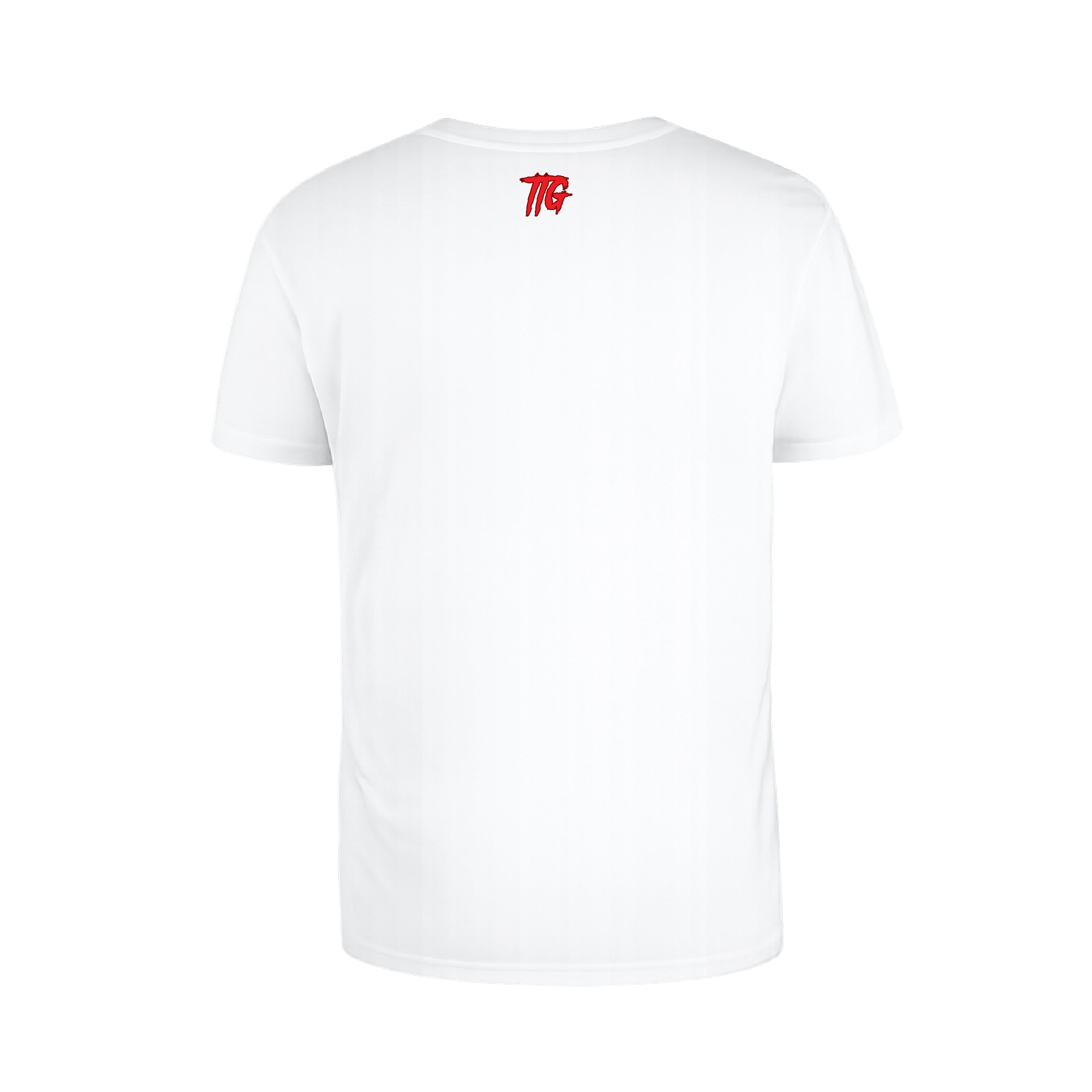 ST7 "Infrared" Red/White Tee